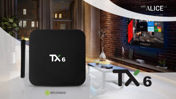 Android TV BOX TX6 4K HDR対応　WiFi2.4G