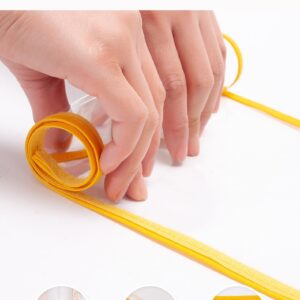 スクールハット　スクールキャップ 　フェイスカバー付　取り外し可能　通学  帽子  黄色 - 画像 (6)