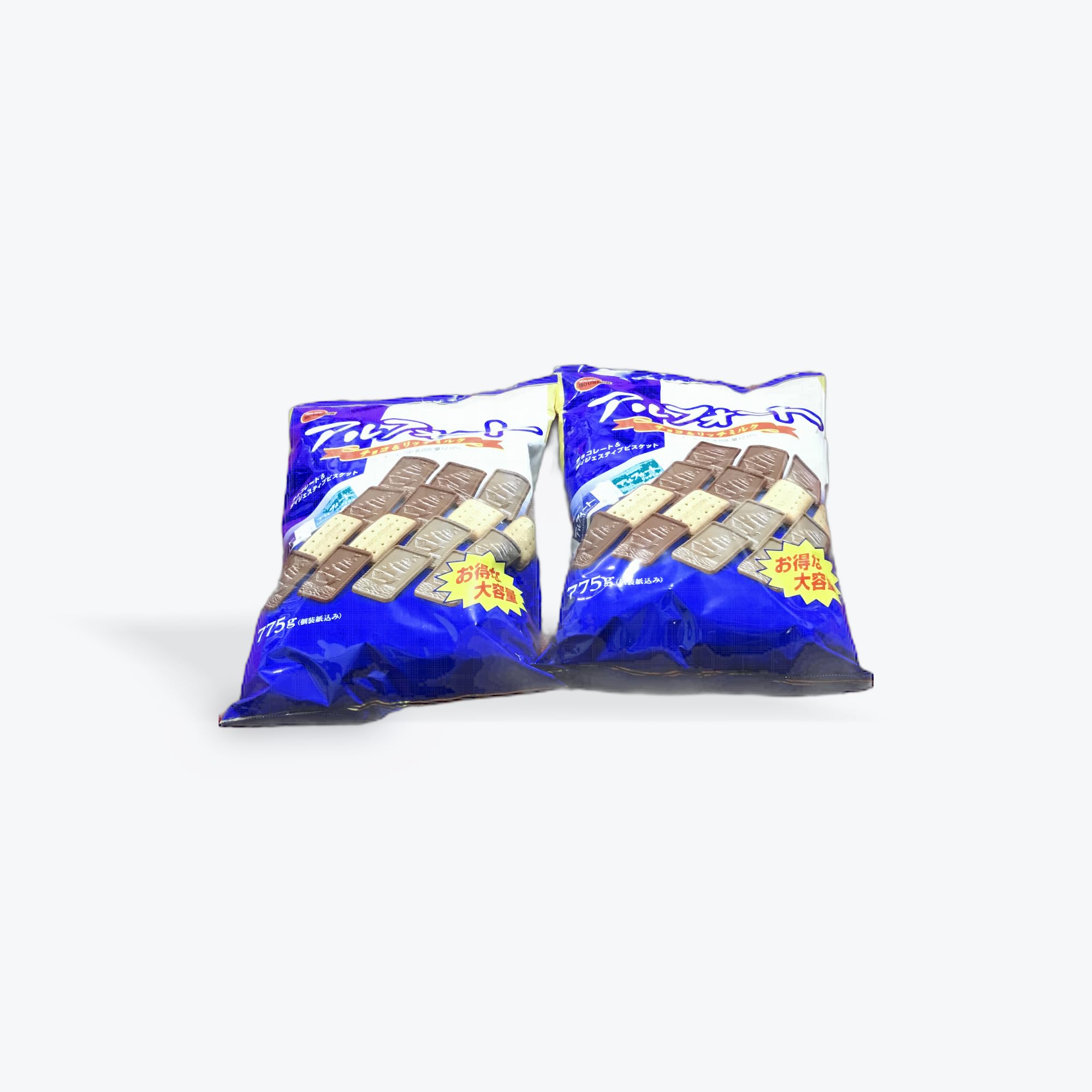 original set costcoブルボン アルフォート ミルクチョコ＆リッチミルクチョコ, 大容量775g×2個セット - 画像 (1)