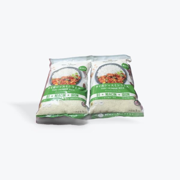 original set costco タイジャスミンライス 無洗米, 5kg×2袋セット, B1+ナイアシン+鉄分配合