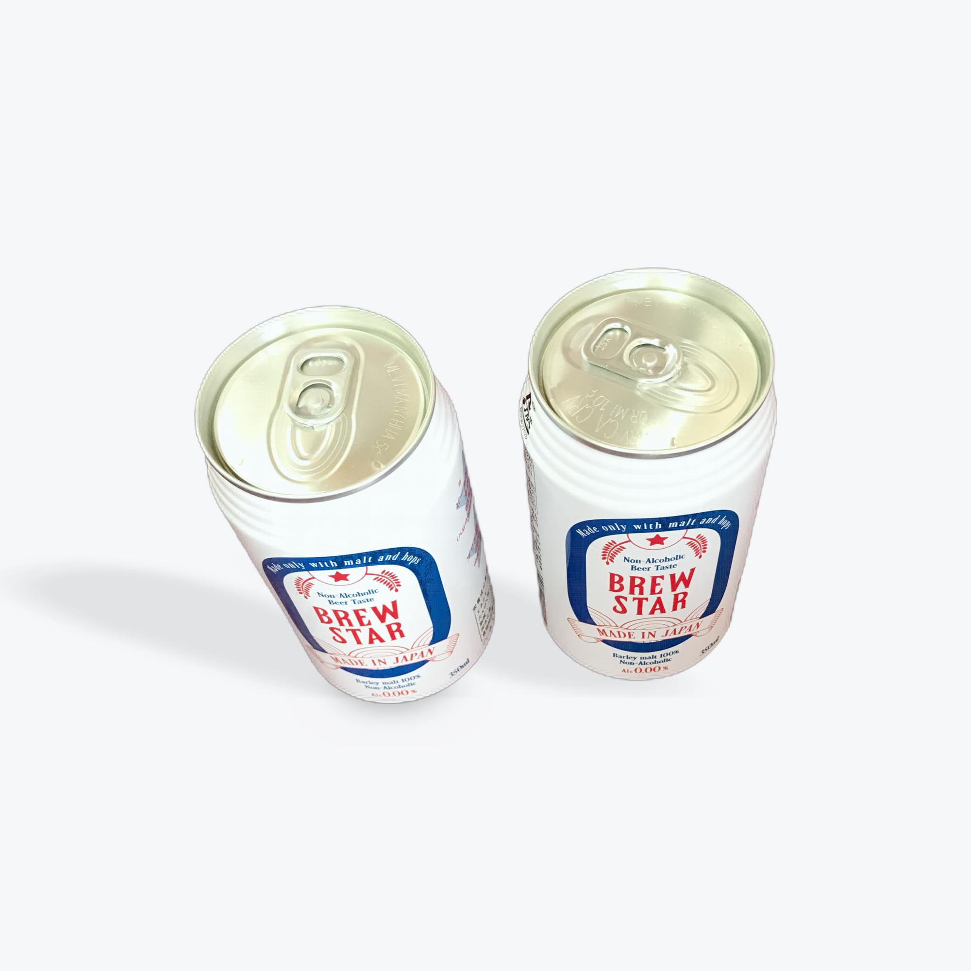 BREW STAR ノンアルコールビール, 350ml×2本, 日本製 - 画像 (1)