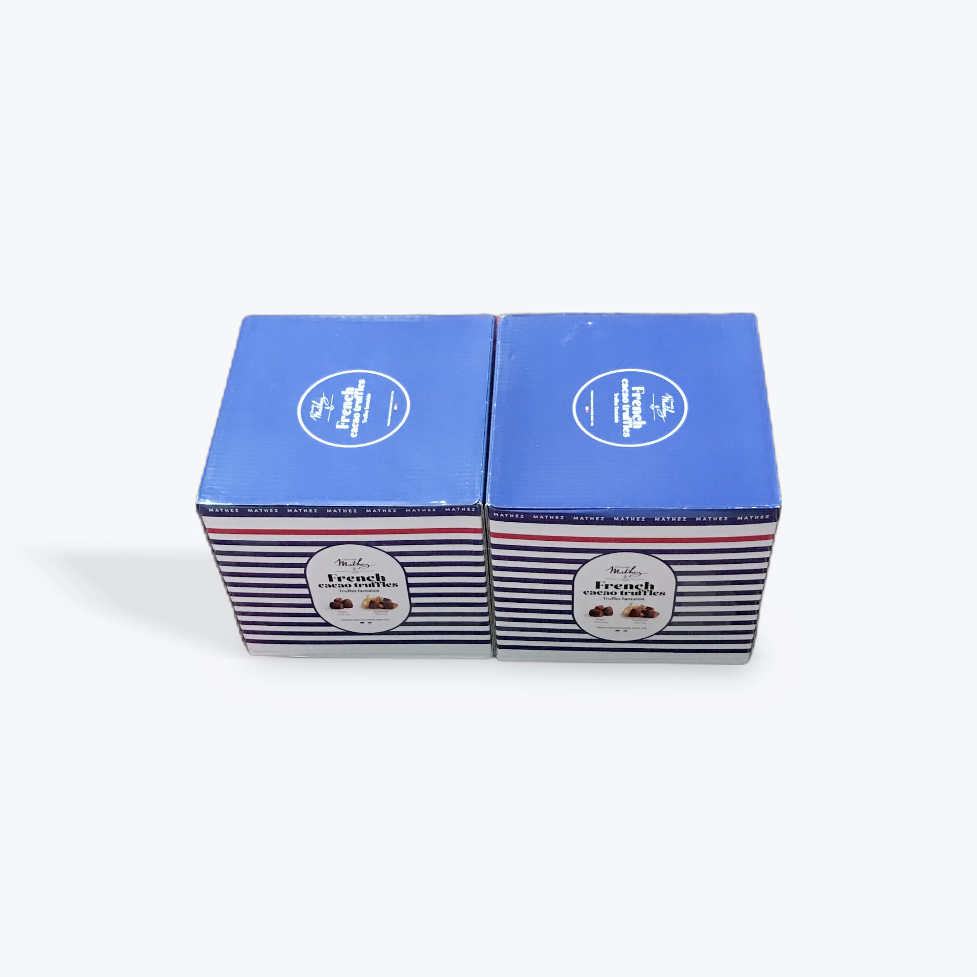 コストコオリジナル２個セット costco フレンチ トリュフ チョコレート プレーン＆ソルトキャラメル, 500g×2種, 合計1kg - 画像 (4)