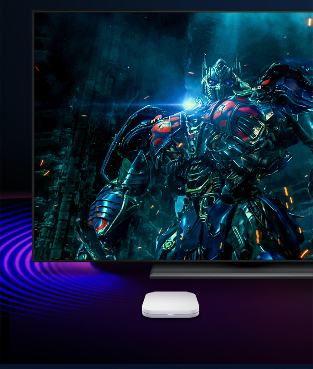 Xiaomi box 4 小米盒子4 (2018年2月発売 音声認識機能リモコン付属 中国境内テレビの番組と映画と現場放送と海外映画が見えます。オリジナルセット - 画像 (4)