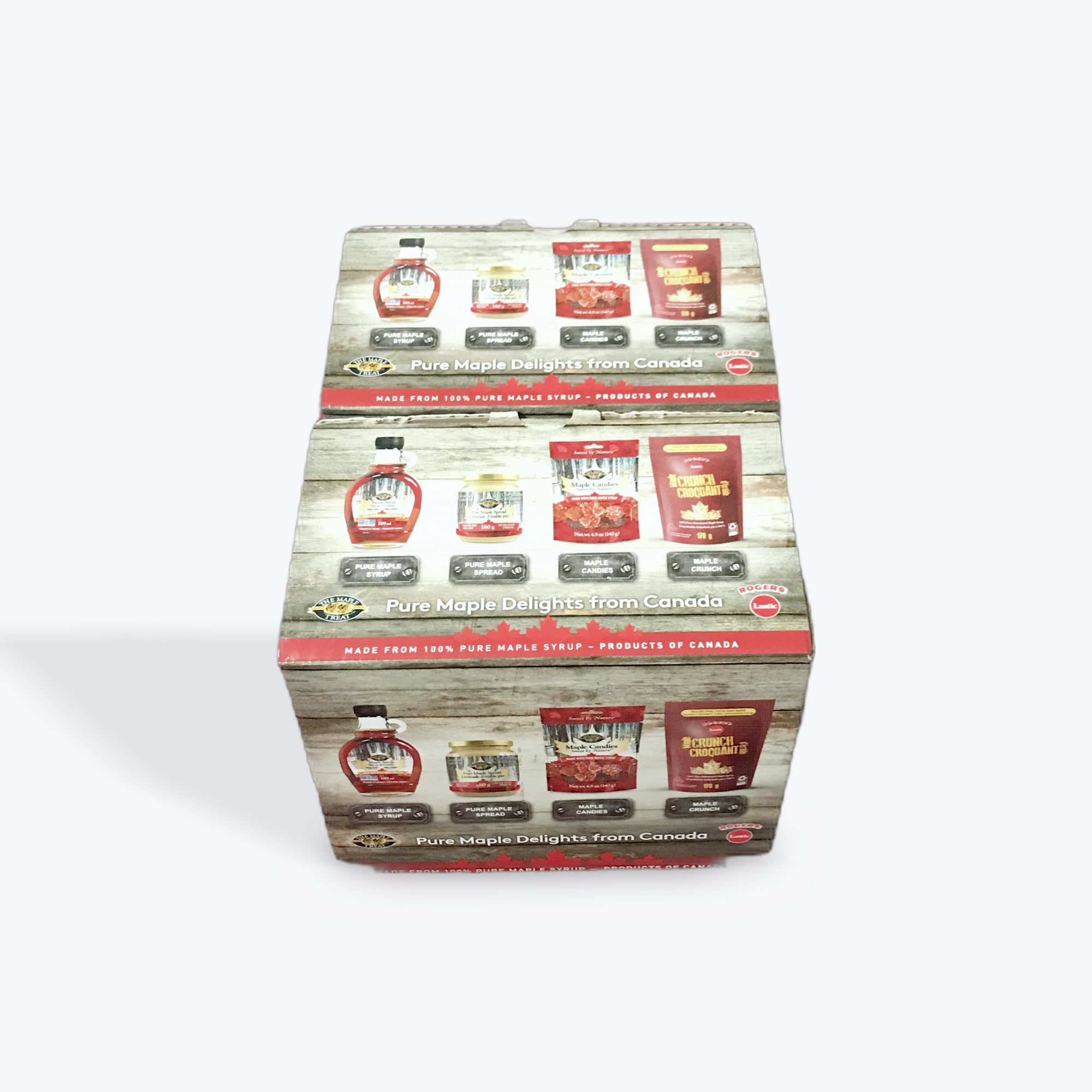 コストコオリジナルセットCostco カナダ産メープルギフトセット, ピュアメープルシロップ・メープルバター・メープルキャンディ・メープルフレーク, 2箱パック - 画像 (3)