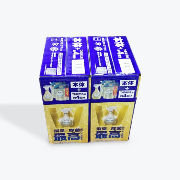 コストコオリジナルセット costco フェブリーズ 消臭・除菌スプレー, 本体370ml+詰め替え640ml×2個入り, 2セット