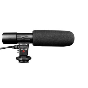 CHAOYILIU 外付けマイク 一眼レフ マイク 外部マイク カメラマイクロホン 指向性コンデンサーマイク  Nikon Canon DV ブラック 日本語取扱説明書付 - 画像 (1)