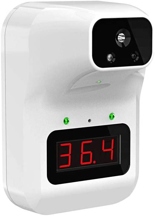 非接触 体温計 ペット可 温度計 おでこ対応 壁掛け 電子 検出器 自動測定 急速測定 学校 企業  事務所入口検査 スーパー用 工場学校用 店舗企業用