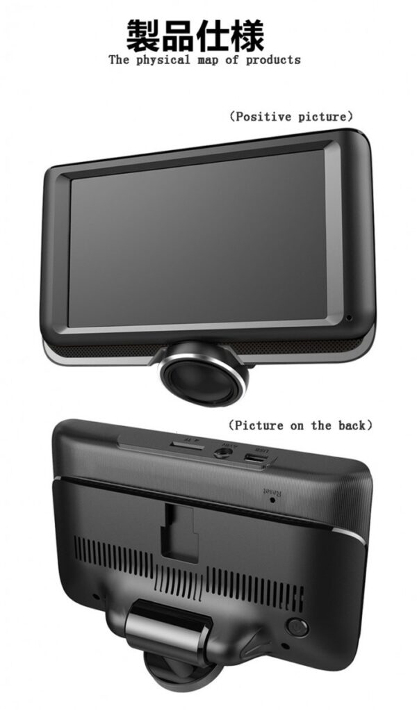 ドライブレコーダー24時間駐車監視  車載前後カメラ 同時録画　360度全方位録画　日本語操作　タッチ画面操作簡単　あおり運転防止