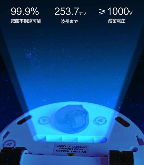 CLEANING ROBOT (クリーンボット) 2.0 除菌クリーナー ロボット掃除 ダニ抑制 除菌 ミニクリーナー ふとん用 カーペット/畳/ベッド/布団 PSEマーク 入力5V-1A(最大) 出力:5V-1A ※吸引機能はありません