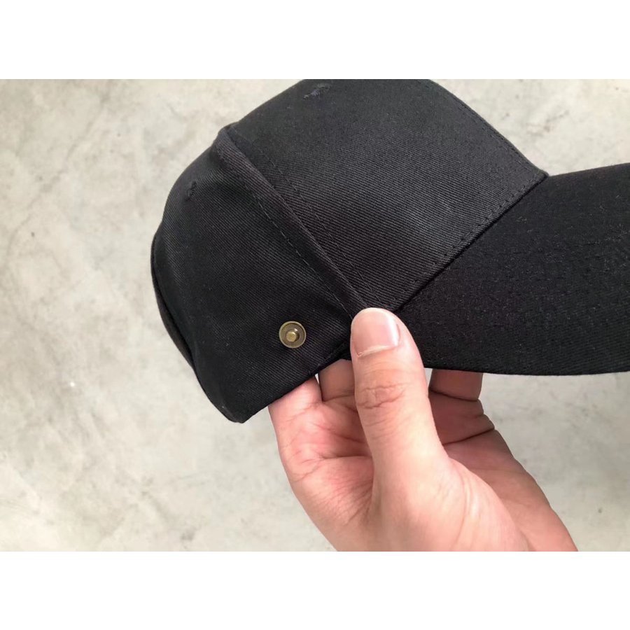 フェイスカバー付き キャップ 帽子 ブラック 防護帽 飛沫防止 UVカット　 ハット キャップ 取り外可 2WAY 男女兼用 素材：コットン、フェイスカバー部分：PVC サイズ：Fサイズ（フリー）頭周り5６～60（cm）、フェイスカバー：41*25（cm）外作業、スポーツ、アウトドア活動に - 画像 (2)