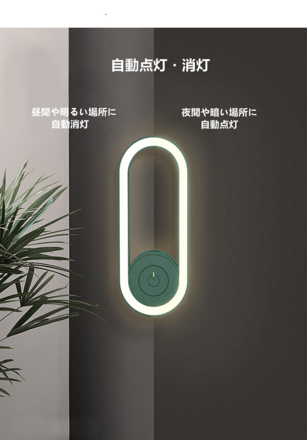 虫が嫌がる 超音波付き フットライト ナイトライト 無害 省エネ 自動で 点灯 消灯 コンパクト コンセントに差し込むタイプ「害虫駆除+ライトモード」、「害虫駆除モード」入力電力:AC90?230V 消費電力:1W サイズ:114×41×41.5 (mm) 実用的 母の日 父の日 プレゼント