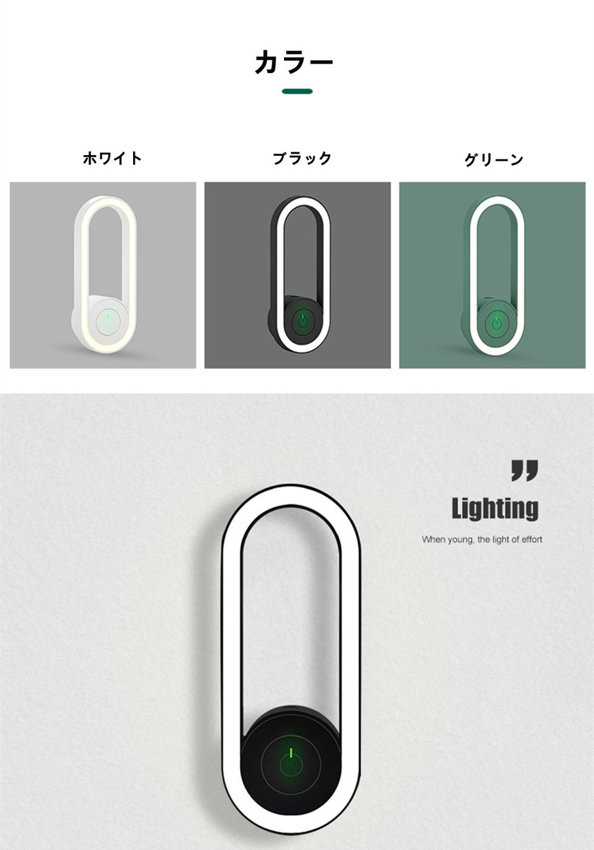 虫が嫌がる 超音波付き フットライト ナイトライト 無害 省エネ 自動で 点灯 消灯 コンパクト コンセントに差し込むタイプ「害虫駆除＋ライトモード」、「害虫駆除モード」入力電力:AC90?230V 消費電力:1W サイズ:114×41×41.5 (mm) 実用的 母の日 父の日 プレゼント - 画像 (7)