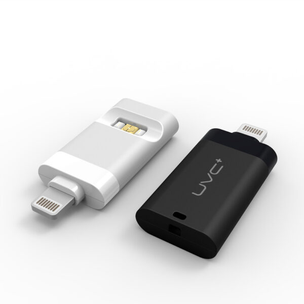 ミニ深紫外線ライト スマートフォン向け UVC 紫外線 除菌 275nm の深紫外線波長 99%の除菌率 サイズ:32x18x7mm(アダプタ部分は含まず) 重量:4g タイプ2種 iPhone Android(Type-C端子) 実用的 父の日 プレゼント