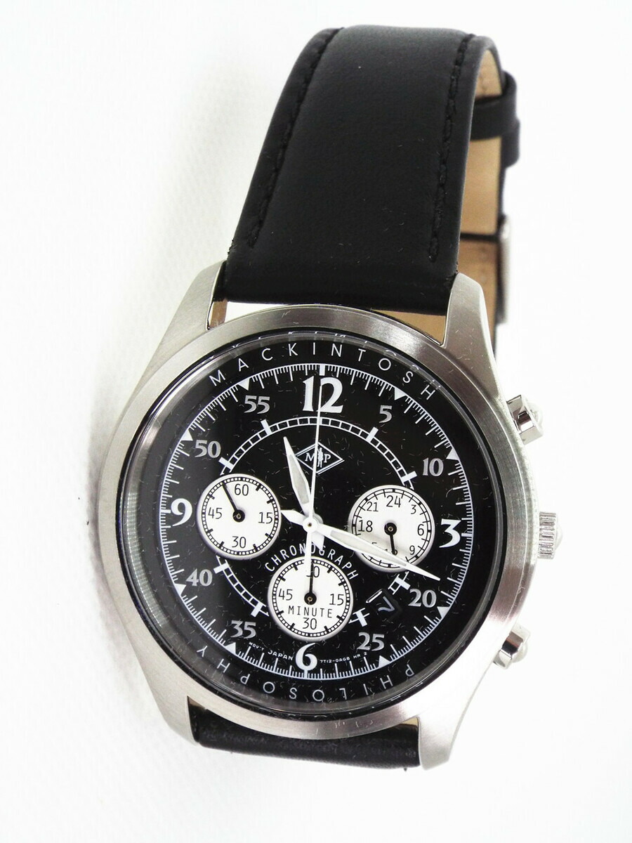[セイコーウォッチ] メンズ腕時計 マッキントッシュフィロソフィー クオーツ FBZV988 ブラック - 画像 (4)