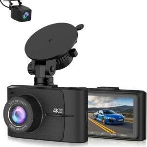 ドライブレコーダー 前後カメラ 4K 高画質  HDR機能 GPS搭載 Wi-Fi搭載 Gセンサー 170度広角 32GBカード付 ドラレコ 旅行 - 画像 (1)