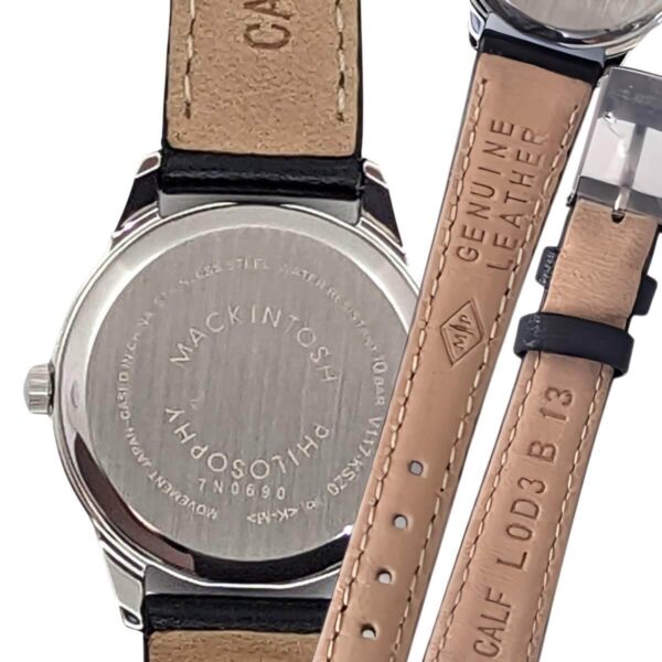 セイコー SEIKO WATCH FDAD989 ソーラー レディース腕時計 マッキントッシュフィロソフィー 優れた精度 耐久性 3針 アナログ 文字盤:ホワイト バンドカラー:ブラック 防水:10BAR シンプル 上品 原産国:中国 MACKINTOSH PHILOSOPHY