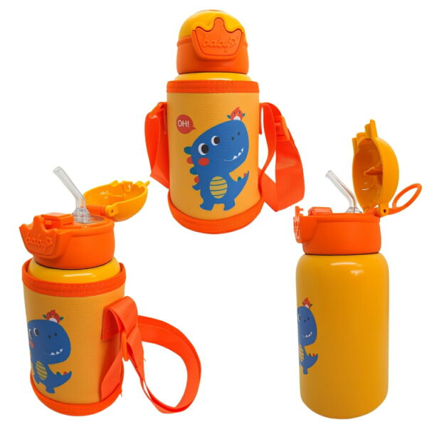 子ども用 水筒 500ML 幼稚園 低学年 酸化と腐食に強い 316ステンレス 子供 水筒 入園 入学 通園 通学 (4 スタイル ) こどもの日 プレゼント 夏 熱中症対策 ビーチ プールに