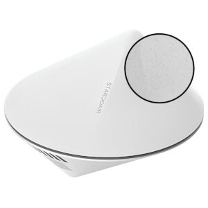 ミニ オゾン脱臭機 除菌機 STAROOAIR 型番:X1 ダニ 除去 清浄機 除菌 ワードローブ浄化 靴のキャビネットの脱臭  冷蔵庫脱臭 新鮮に保つ ホワイト オゾン空気清浄機 サイズ:直径 86×56 mm 範囲:２立方メートル 耐久性と日数:8日間 実用的 父の日 プレゼント - 画像 (1)