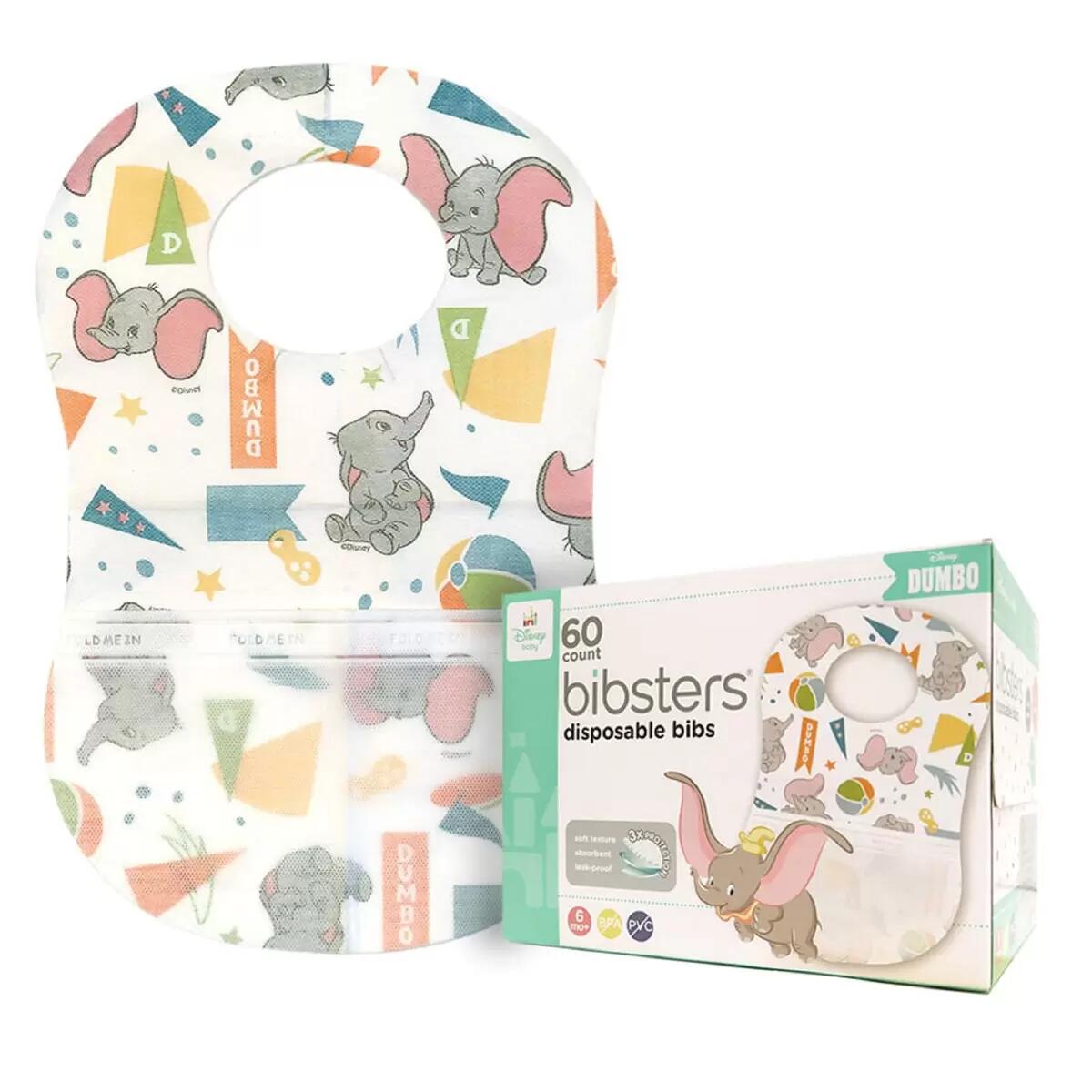 使い捨てエプロン ビブスター ディズニービブスター 使い捨てエプロン60枚入り - 画像 (1)