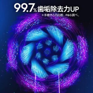 歯ブラシ 大容量パック ブラウン オーラル-B iOシリーズ専用替えブラシ 6本 - 画像 (3)