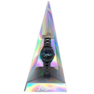 SEIKO ALBA Fusion AFSK406 メンズ レディース 腕時計 クオーツ ブラック文字盤 男女兼用 日常防水(5気圧) - 画像 (7)