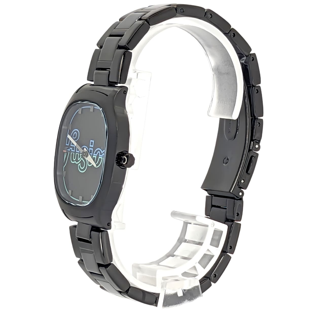 SEIKO ALBA Fusion AFSK406 メンズ レディース 腕時計 クオーツ ブラック文字盤 男女兼用 日常防水(5気圧) - 画像 (2)