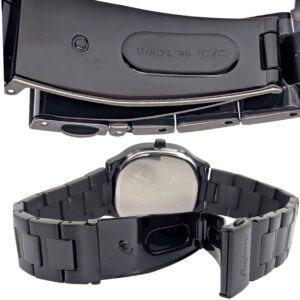 SEIKO ALBA Fusion AFSK406 メンズ レディース 腕時計 クオーツ ブラック文字盤 男女兼用 日常防水(5気圧) - 画像 (10)