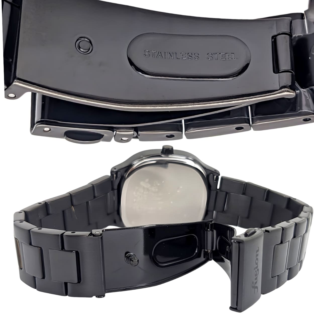 SEIKO ALBA Fusion AFSK406 メンズ レディース 腕時計 クオーツ ブラック文字盤 男女兼用 日常防水(5気圧) - 画像 (10)