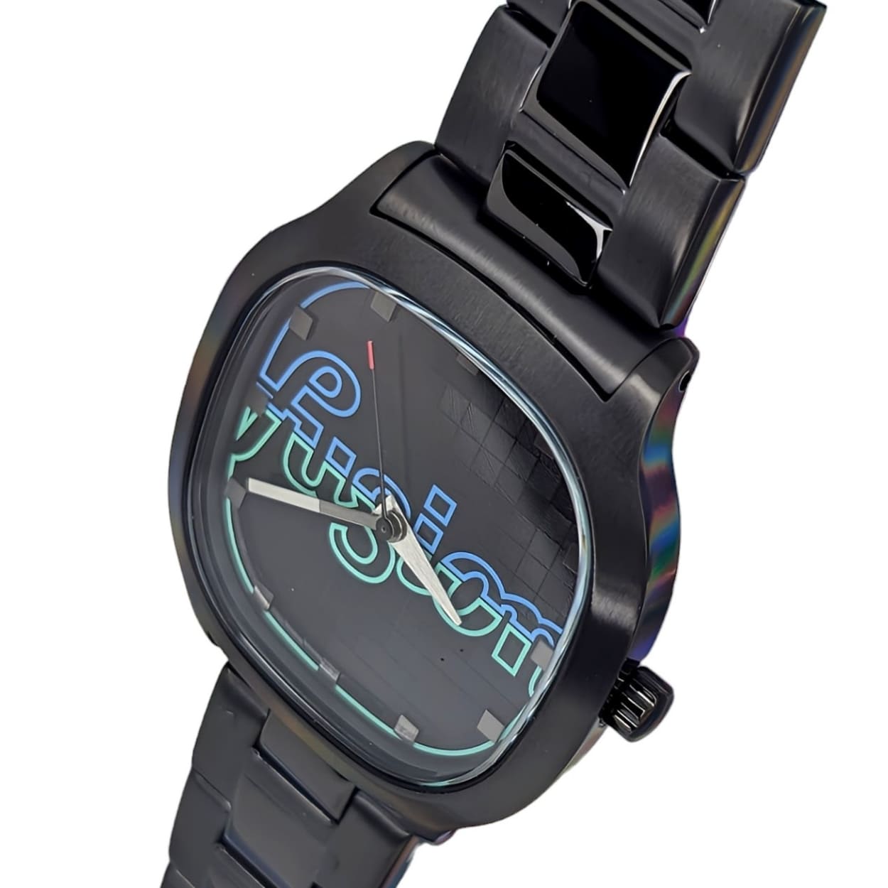 SEIKO ALBA Fusion AFSK406 メンズ レディース 腕時計 クオーツ ブラック文字盤 男女兼用 日常防水(5気圧) - 画像 (9)