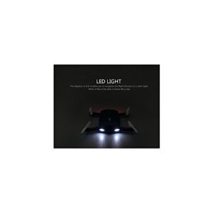 JJRC H37 Elfieドローン Wifi FPV ミニ ポケット マルチコプター カメラ付き 折り畳み式 重力感知 自分撮り 生中継 玩具 プレゼント (ブラック) - 画像 (1)