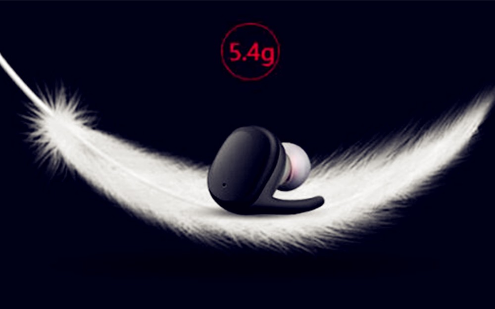 完全ワイヤレスイヤホン  スポーツイヤホン 左右分離型 片耳・両耳とも対応　高音質 防水防滴仕様 充電式収納ケース　 - 画像 (2)