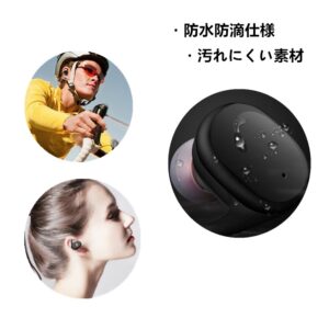 完全ワイヤレスイヤホン  スポーツイヤホン 左右分離型 片耳・両耳とも対応　高音質 防水防滴仕様 充電式収納ケース　 - 画像 (4)
