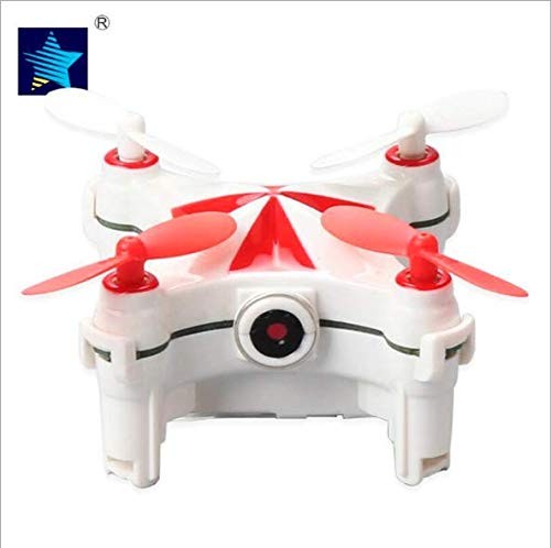 CHAOYILIU　ミニ飛行機ドローン カメラ付き 小型 ミニドローン cx-of ラジコン 高度維持 高画質 iPhone&Android対応 (赤)
