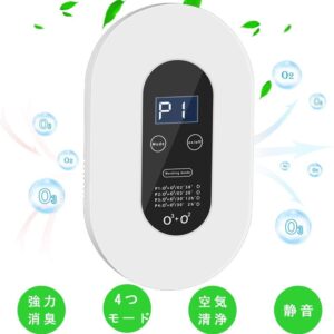 2020最新版 オゾン発生器 オゾン脱臭機 5-50畳対応 ミニ空気清浄機 マイナスイオン発生器  ４つモード フィルター交換不要 消臭 ペット 空気清浄 - 画像 (2)