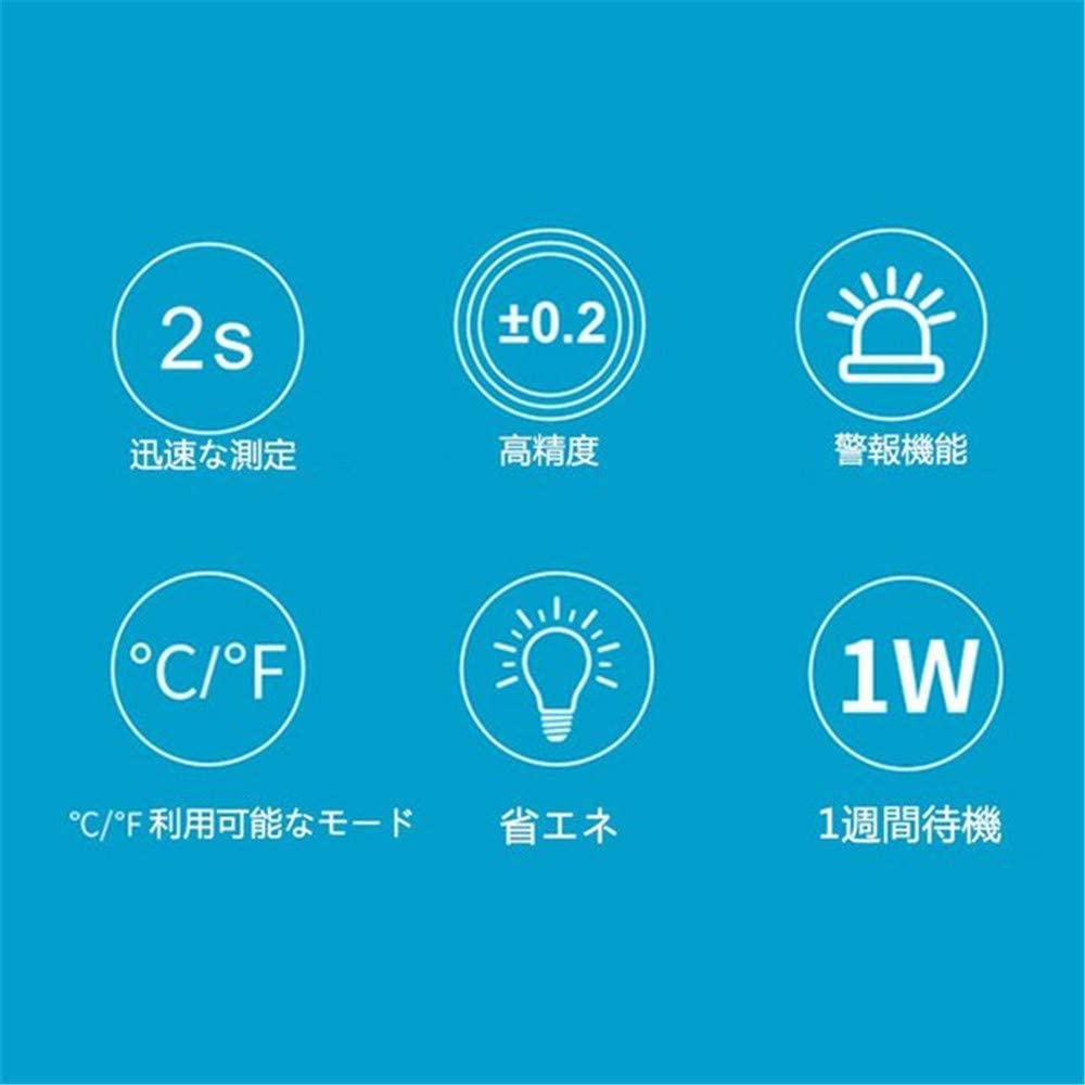 非接触 体温計 ペット可 温度計 おでこ対応 壁掛け 電子 検出器 自動測定 急速測定 学校 企業  事務所入口検査 スーパー用 工場学校用 店舗企業用 - 画像 (9)