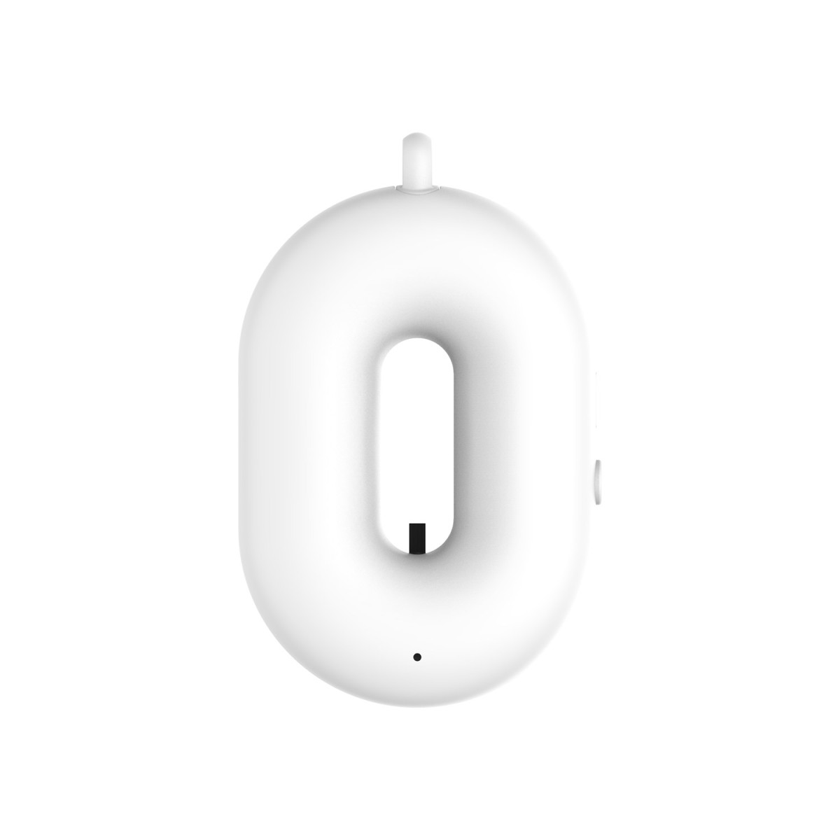 首掛け空気清浄機  マイナスイオン ミニ 小型 除菌 脱臭 USB充電式 部屋 車載 スタンドセット付　3色(ホワイト・ブラック・ピンク) - 画像 (1)