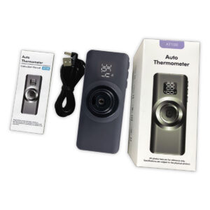 2020新型 ミニ非接触体温計 壁掛け赤外線 体温計 自動測定 1秒高速検温 小型 非接触式 発熱アラーム 高精度 会社 学校 自動反応温度計 - 画像 (8)