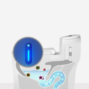 UV-C ライト 遠紫外線 UVC 家庭用 除菌 トイレ蓋 消臭 ゴミ箱用 USB充電 消臭/除菌 装置 - 画像 (4)