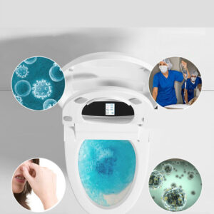 UV-C ライト 遠紫外線 UVC 家庭用 除菌 トイレ蓋 消臭 ゴミ箱用 USB充電 消臭/除菌 装置 - 画像 (3)