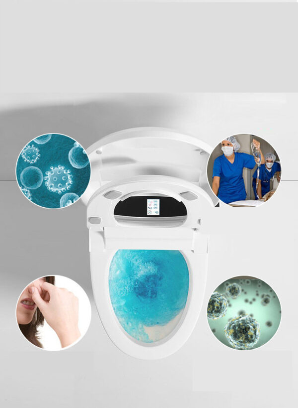 UV-C ライト 遠紫外線 UVC 家庭用 除菌 トイレ蓋 消臭 ゴミ箱用 USB充電 消臭/除菌 装置
