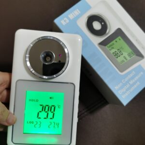 【最新型】非接触型体温計 非接触型温度測定器 電子体温計 日語音声機能 多語言の音声機能 赤外線 壁掛け  感染予防 細菌抑制 - 画像 (9)