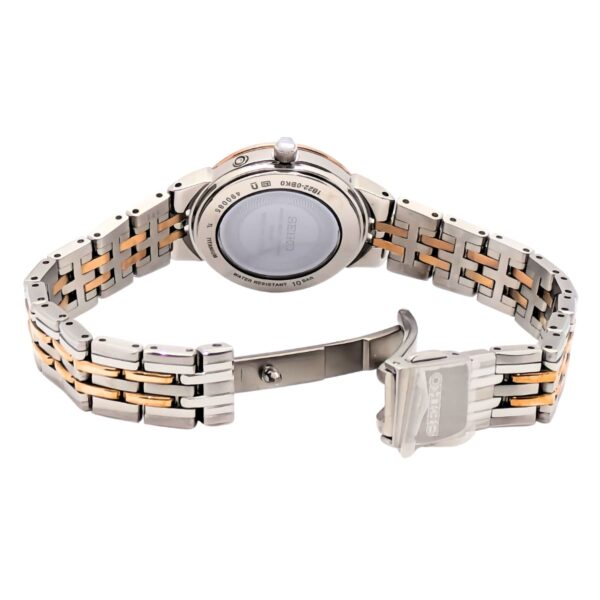 エクセリーヌ SWCW056 ピンクダイヤル ソーラー電波修正 女性用 軽量 チタンバンド