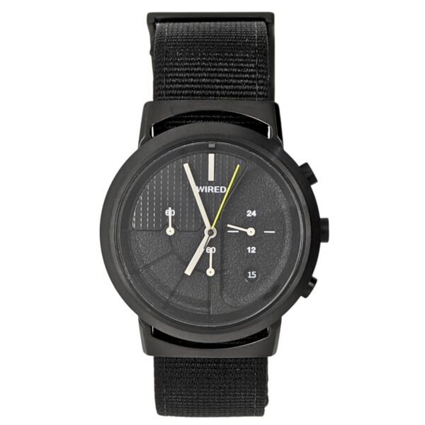 セイコー メンズ腕時計 ワイアード WW(ツーダブ)AGAT433 VD53 ストリートファッション ストップウオッチ機能 防水10気圧 レッド 腕時計の直径:41mm ベルト幅:22mm 風防:ハードレックスガラス 実用的 父の日 プレゼント