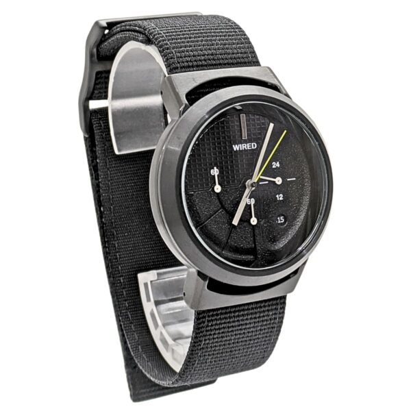 セイコー メンズ腕時計 ワイアード WW(ツーダブ)AGAT433 VD53 ストリートファッション ストップウオッチ機能 防水10気圧 レッド 腕時計の直径:41mm ベルト幅:22mm 風防:ハードレックスガラス 実用的 父の日 プレゼント