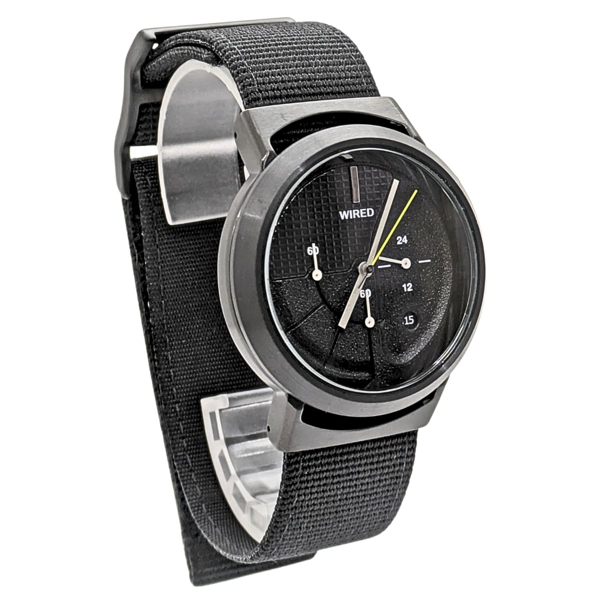 セイコー メンズ腕時計 ワイアード WW(ツーダブ)AGAT433 VD53 ストリートファッション ストップウオッチ機能 防水10気圧 レッド 腕時計の直径:41mm ベルト幅:22mm 風防:ハードレックスガラス 実用的 父の日 プレゼント - 画像 (6)