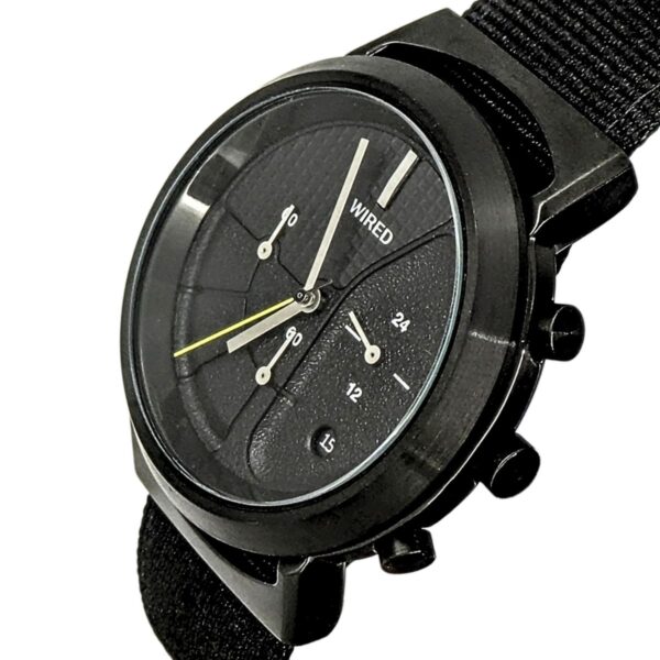 セイコー メンズ腕時計 ワイアード WW(ツーダブ)AGAT433 VD53 ストリートファッション ストップウオッチ機能 防水10気圧 レッド 腕時計の直径:41mm ベルト幅:22mm 風防:ハードレックスガラス 実用的 父の日 プレゼント