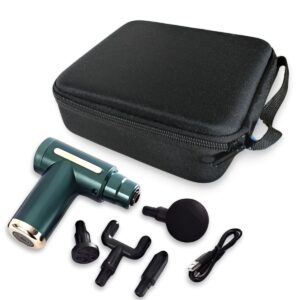 MINI Fascia Gun  BX-720 筋膜リリース マッスルガン 軽量 マッサージ器 ハンディマッサージャー 6段階調節 4種類のアタッチメント付き 約550ｇボディーケア ビューティー (全/4色) 実用的 プレゼント - 画像 (1)