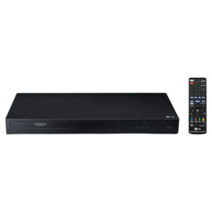 LG UBK80S 4K ブルーレイプレーヤー, HDR, 4Kアップスケーリング, 高画質, ブルーレイ, DVD, USB再生, 年齢制限, SIMPLINK, LGテレビ, 家庭用エンターテイメント, 高精細映像 ＃61892 実用的 母の日 父の日 プレゼント - 画像 (2)