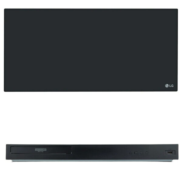 LG UBK80S 4K ブルーレイプレーヤー, HDR, 4Kアップスケーリング, 高画質, ブルーレイ, DVD, USB再生, 年齢制限, SIMPLINK, LGテレビ, 家庭用エンターテイメント, 高精細映像 ＃61892 実用的 母の日 父の日 プレゼント