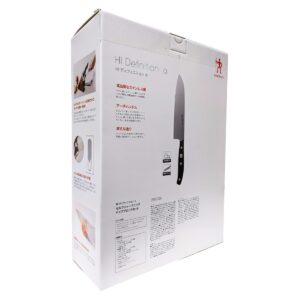 HENCKELS ヘンケルス HI ディフィニション アルファー  自動お手入れ 切れ味 長持ち ナイフブロック(セルフシャープニングブロック) 三徳包丁 18cm ペティナイフ 13cm 料理ハサミ 1027795  料理 調理 母の日 プレゼント - 画像 (3)